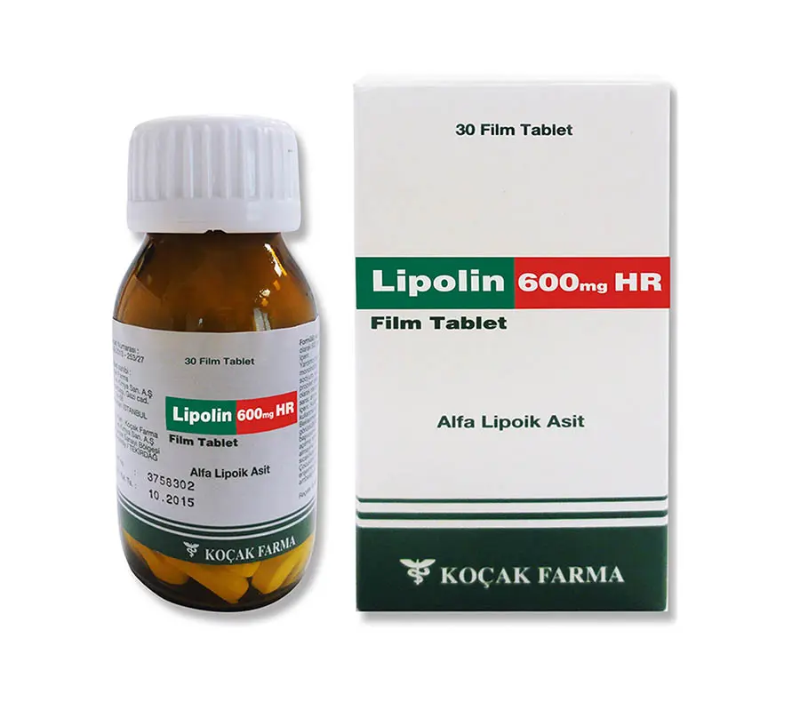 LIPOLIN 600 MG HR 30 FILM TABLET görseli 2