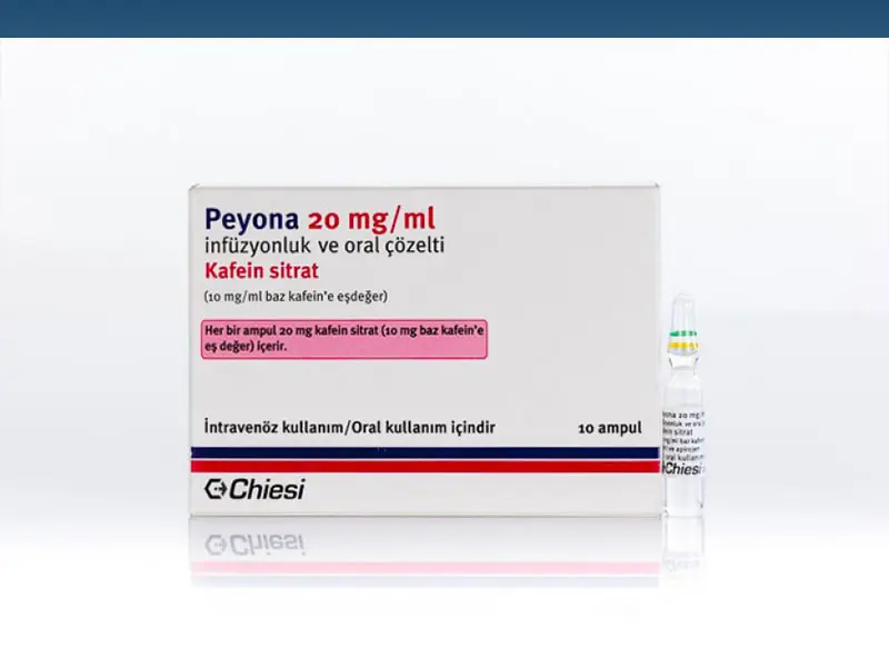 PEYONA 20 MG/ML INFUZYON COZELTISI VE ORAL COZELTI 1 ML 10 AMPUL kutu görseli