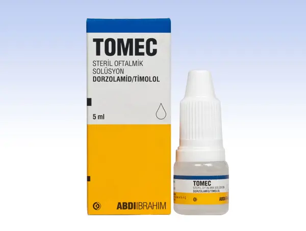 TOMEC STERIL OFTALMIK SOLUSYON 5 ML kutu görseli