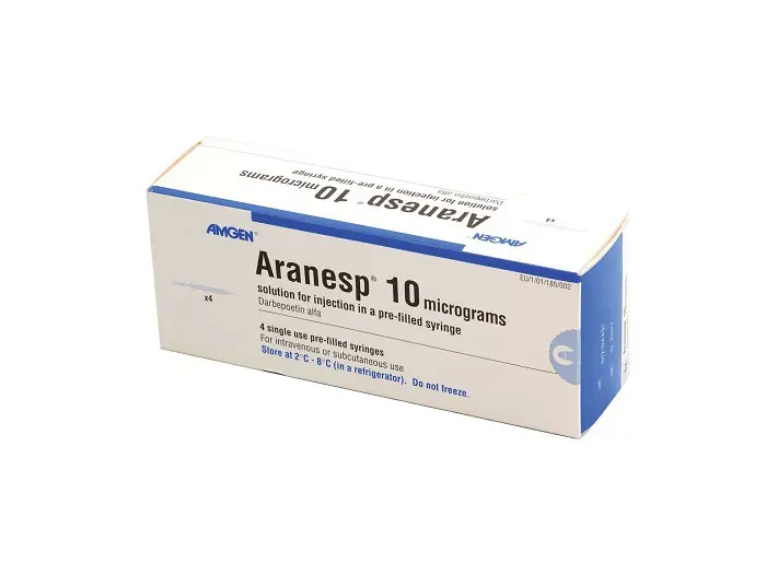 ARANESP 10 MCG 4 KULLANIMA HAZIR DOLU ENJEKTOR ICINDE ENJ. COZELTI kutu görseli