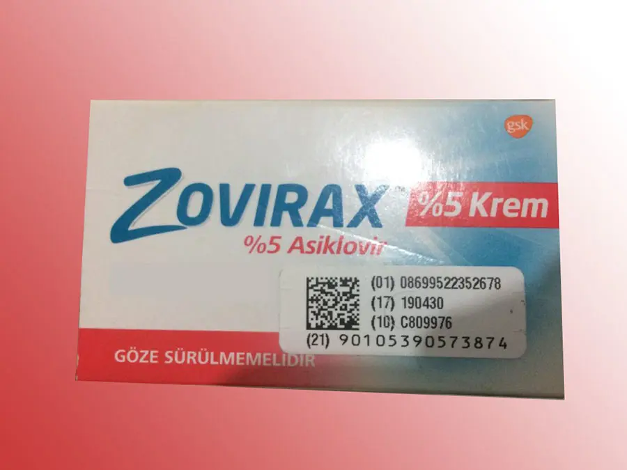 ZOVIRAX 2 GR KREM görseli 2