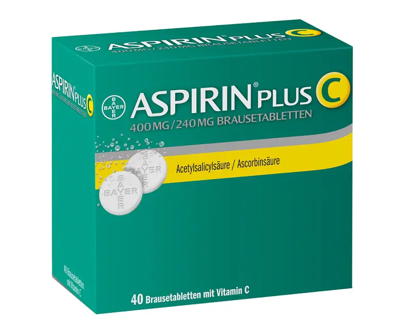 ASPIRIN PLUS-C 400 MG 10 TABLET kutu görseli