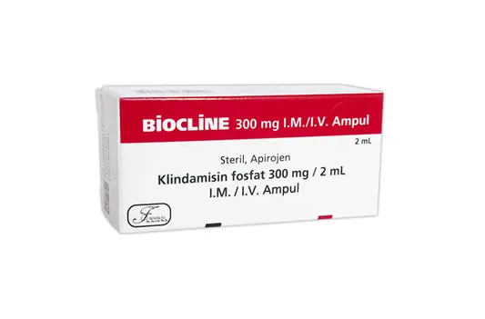 BİOCLİNE 300 mg Ampul kutu görseli