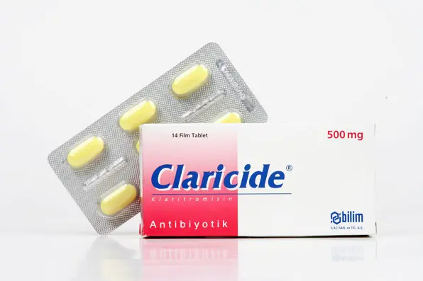 CLARICIDE 500 MG 14 TABLET kutu görseli