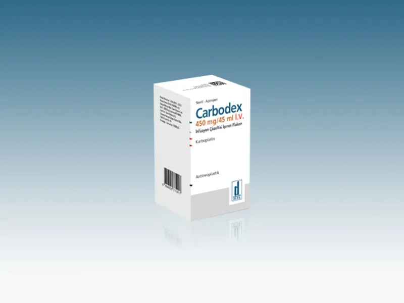CARBODEX 450 MG/45 ML IV INF. COZ. ICEREN FLAKON kutu görseli