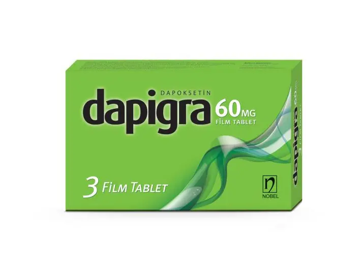 DAPIGRA 60 mg Tablet kutu görseli