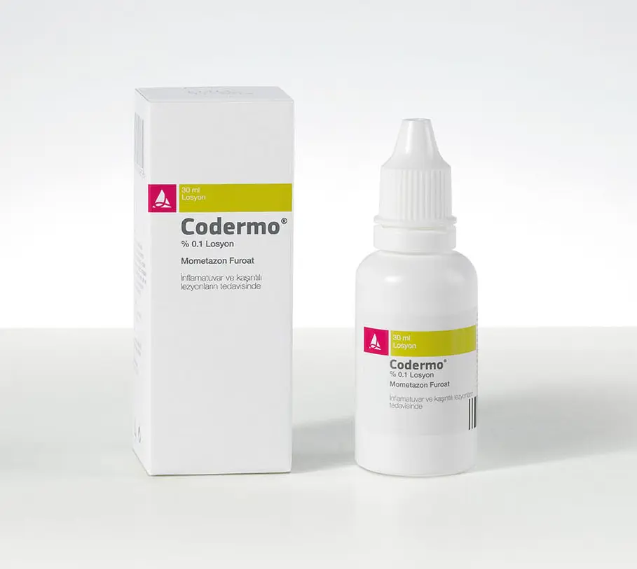 CODERMO %0,1 30 ML LOSYON kutu görseli