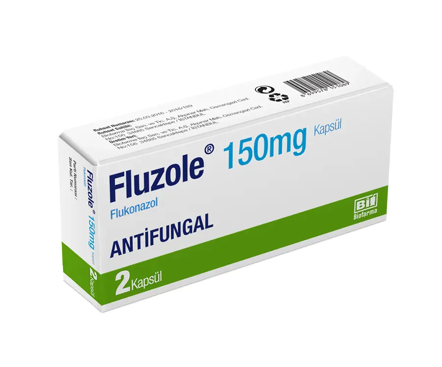 FLUZOLE  150 MG 2 KAPSUL görseli 2