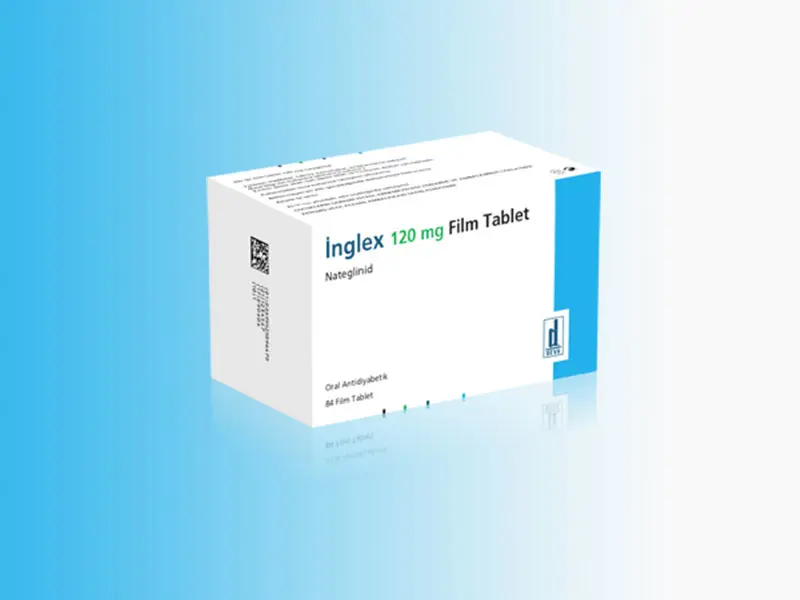 INGLEX 120 MG 84 FILM TABLET kutu görseli