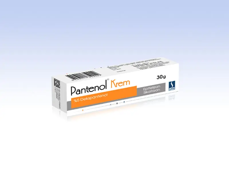 PANTENOL %5 KREM, 30 G kutu görseli