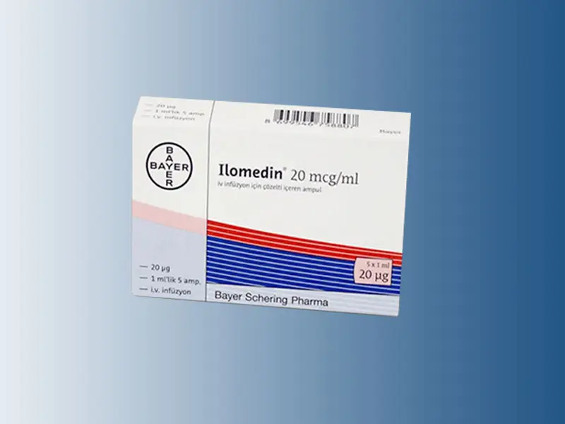 ILOMEDIN 20 MCG/ML 5 AMPUL kutu görseli