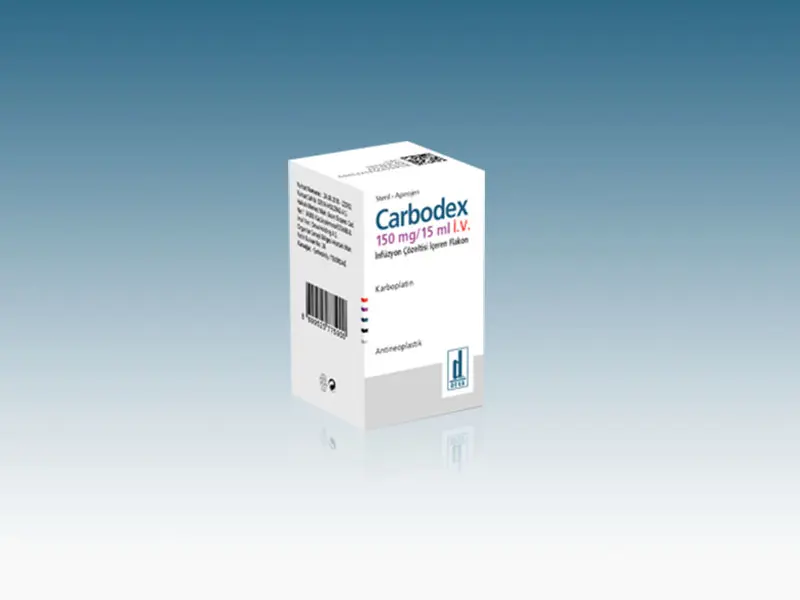 CARBODEX 150 MG/15 ML IV INF. COZ. ICEREN FLAKON kutu görseli