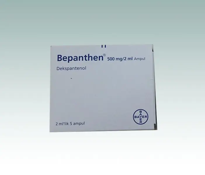 BEPANTHENE 500 MG 5 AMPUL kutu görseli