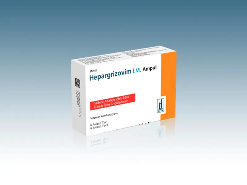 HEPARGRIZOVIM IM 1 ML 6 AMPUL kutu görseli