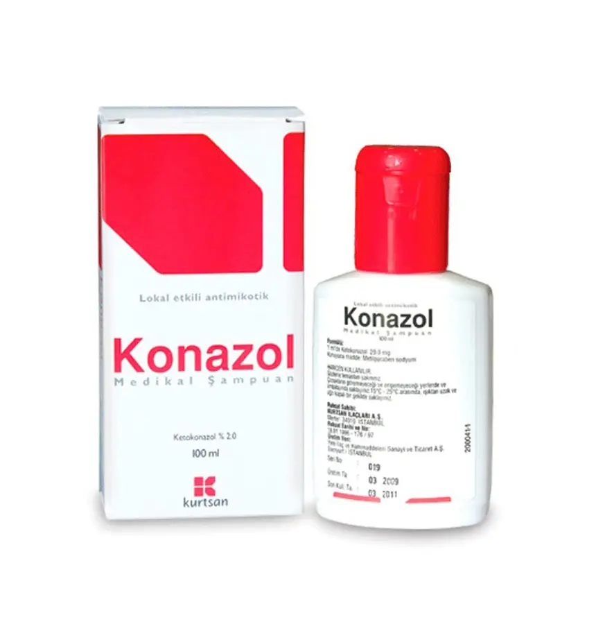 KONAZOL MEDIKAL %2 100 ML SAMPUAN kutu görseli