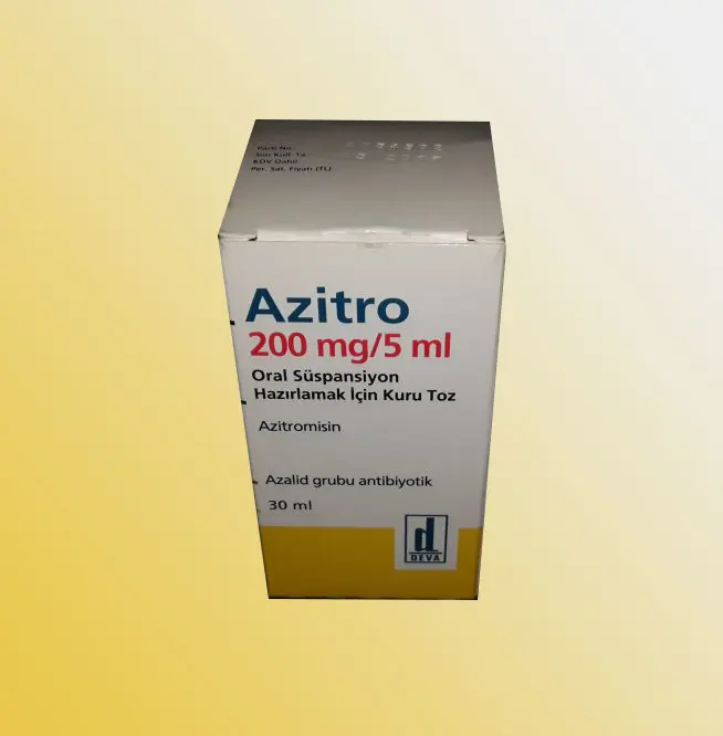 AZITRO 5 ML 200 MG 30 ML SUSPANSIYON görseli 2