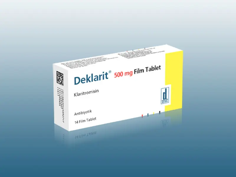 DEKLARIT 500 MG 14 FILM TABLET kutu görseli