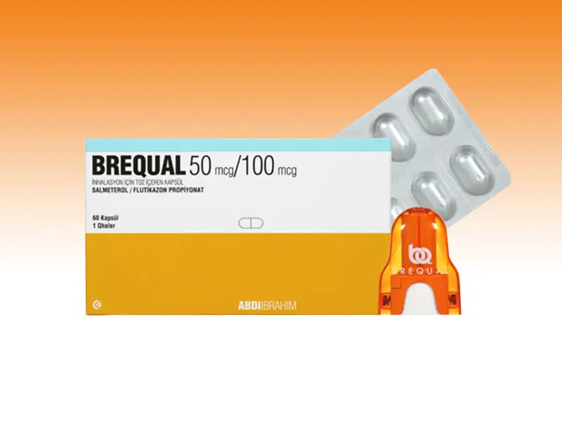 BREQUAL 50/100 MCG INHALASYON ICIN TOZ ICEREN 60 KAPSUL kutu görseli