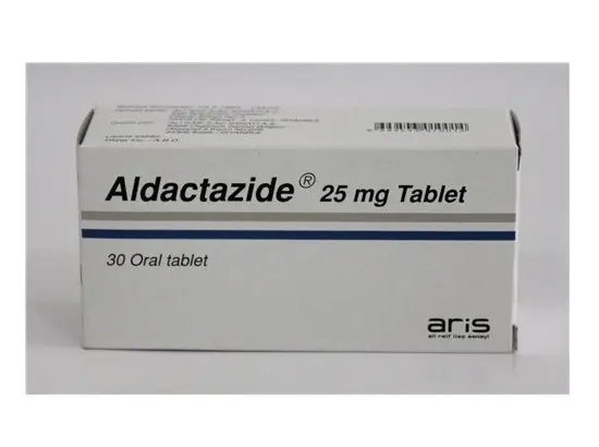 ALDACTAZIDE 25 MG 30 TABLET kutu görseli