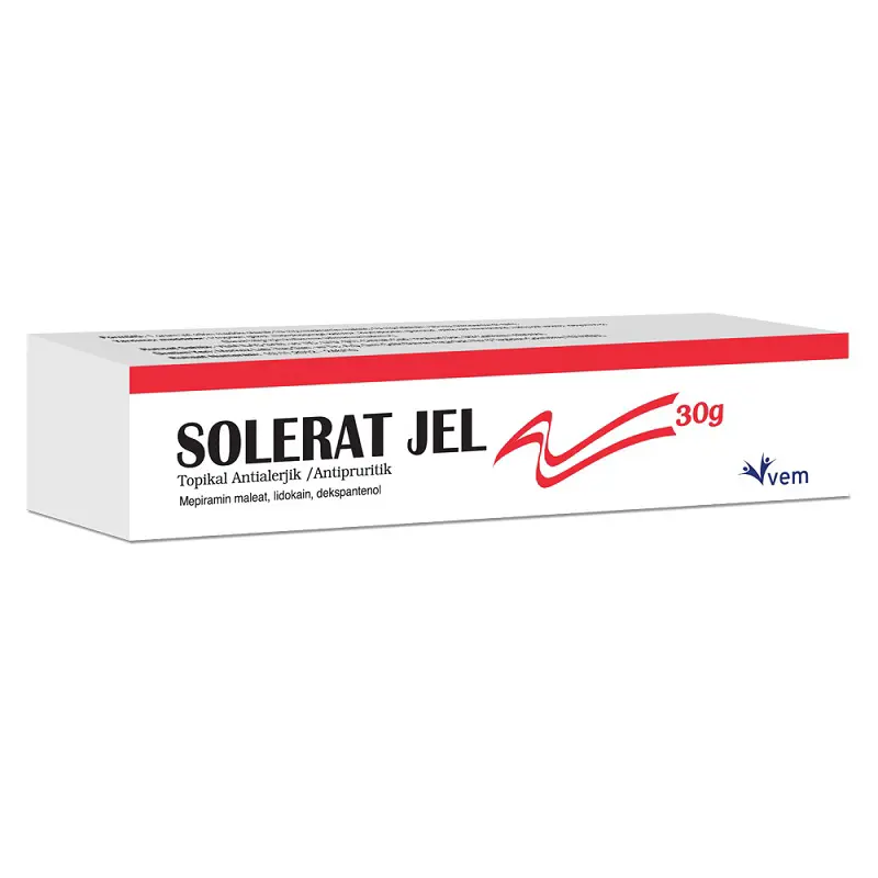 SOLERAT JEL 30 G kutu görseli